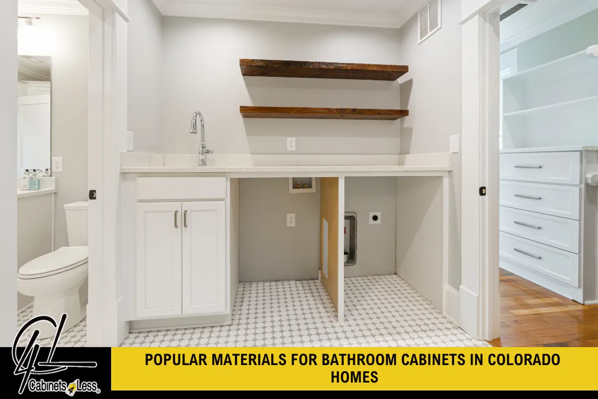 Popular Materials for Bathroom Cabinets in Colorado Homes