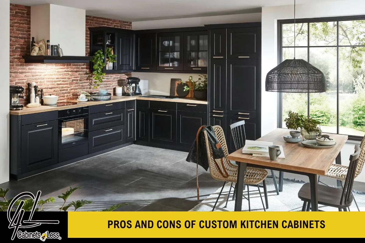 Pros and Cons of Custom Kitchen Cabinets