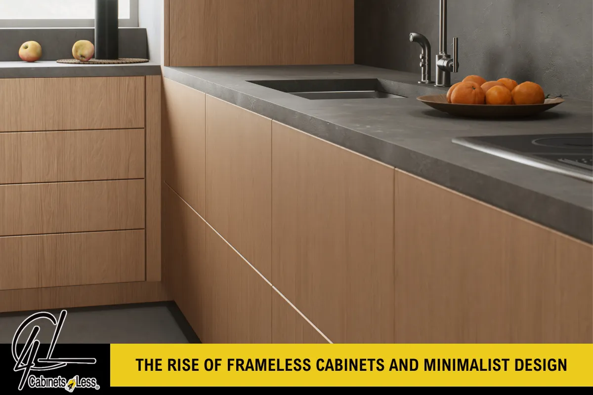 The Rise of Frameless Cabinets and Minimalist Design