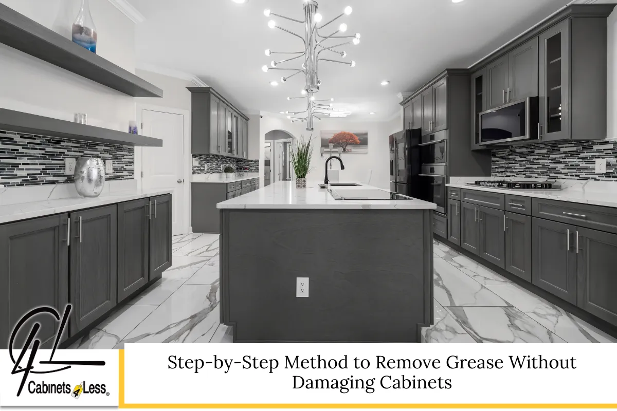 Step-by-Step Method to Remove Grease Without Damaging Cabinets