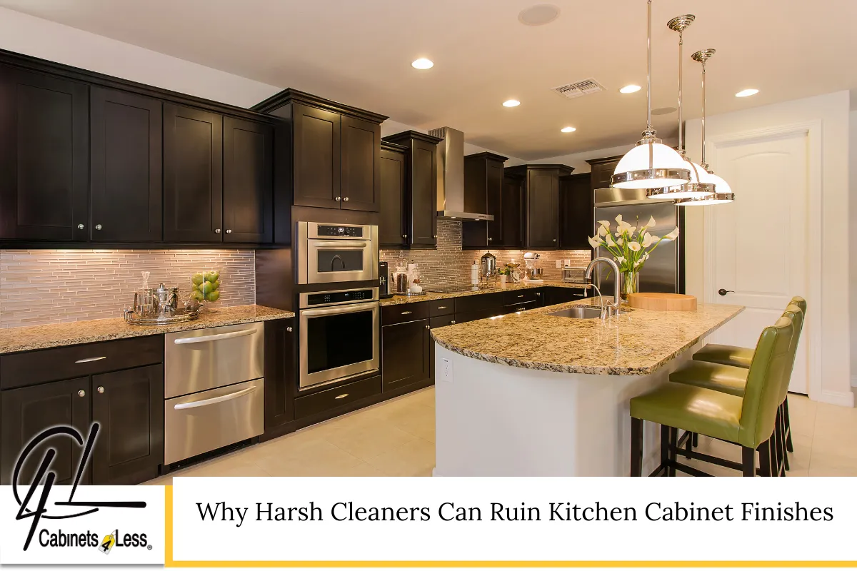Why Harsh Cleaners Can Ruin Kitchen Cabinet Finishes