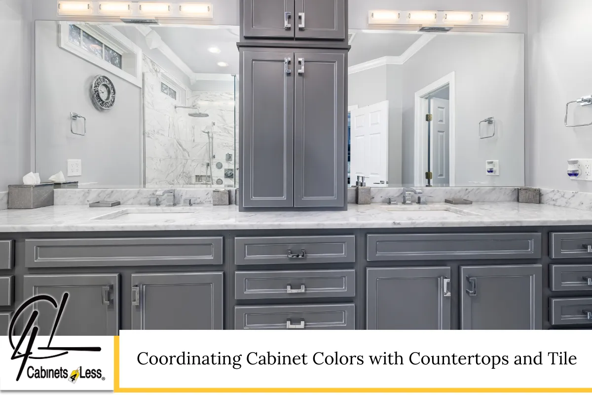 Coordinating Cabinet Colors with Countertops and Tile